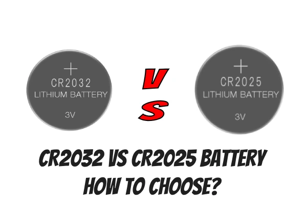 CR2032 so với CR2025: Pin đồng xu nào phù hợp với bạn?