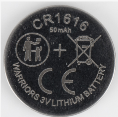 Pin đồng xu & cúc áo CR1616 3V